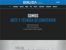 Tablet Screenshot of edilizia.com.ar